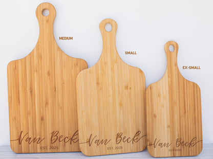 Personalized Cursive Name Board - 001