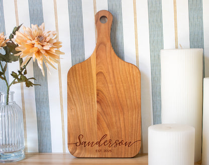 Personalized Cursive Name Board - 001