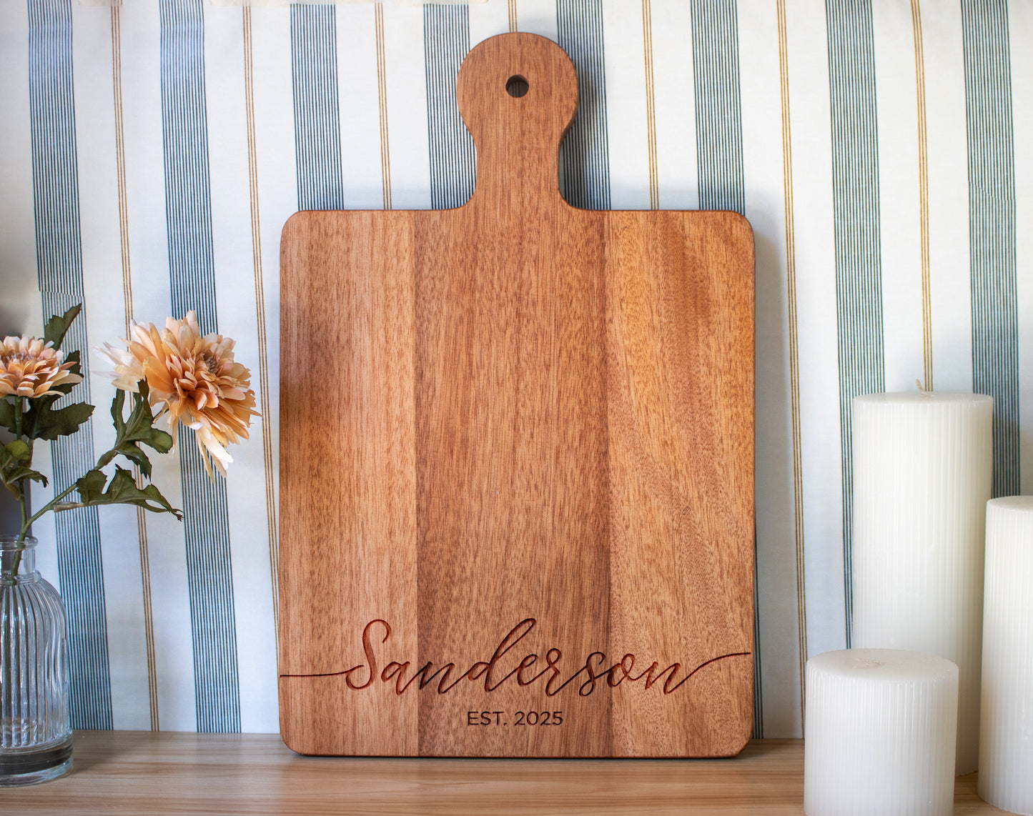 Personalized Cursive Name Board - 001