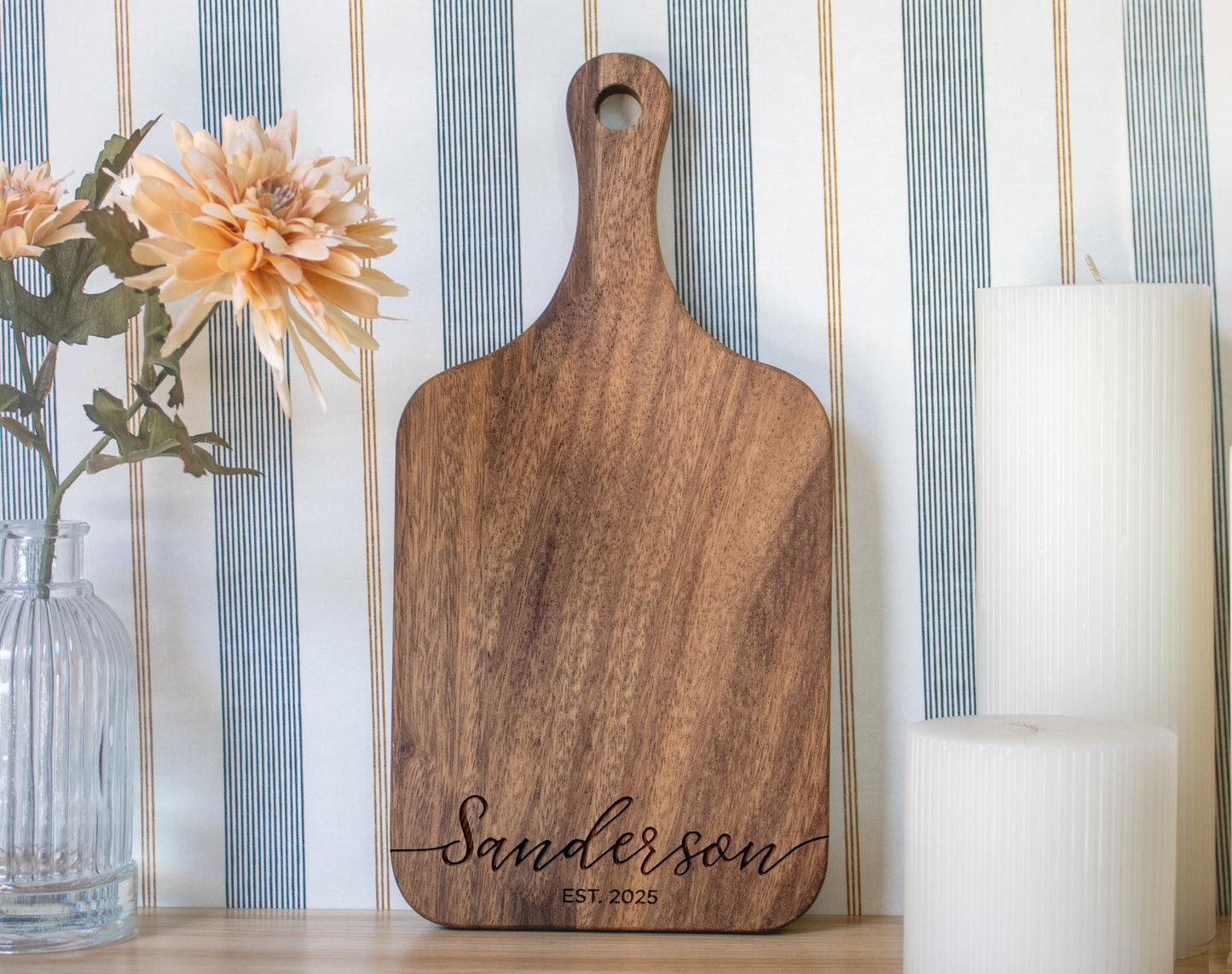 Personalized Cursive Name Board - 001