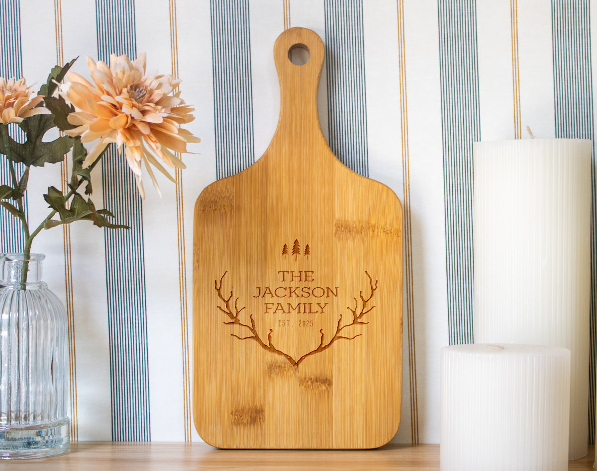 Woodland Antler Cutting Board