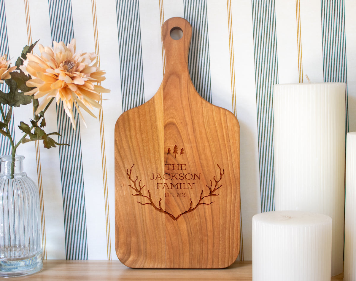 Woodland Antler Cutting Board