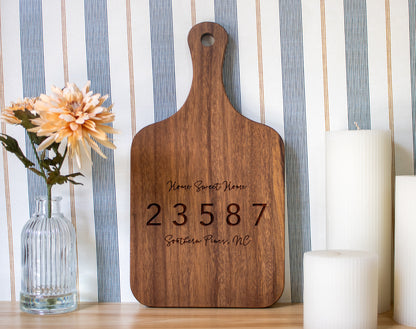 Home Sweet Home Zip Code Board - 047