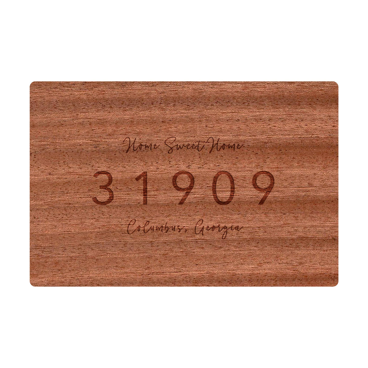 Home Sweet Home Zip Code Board - 047