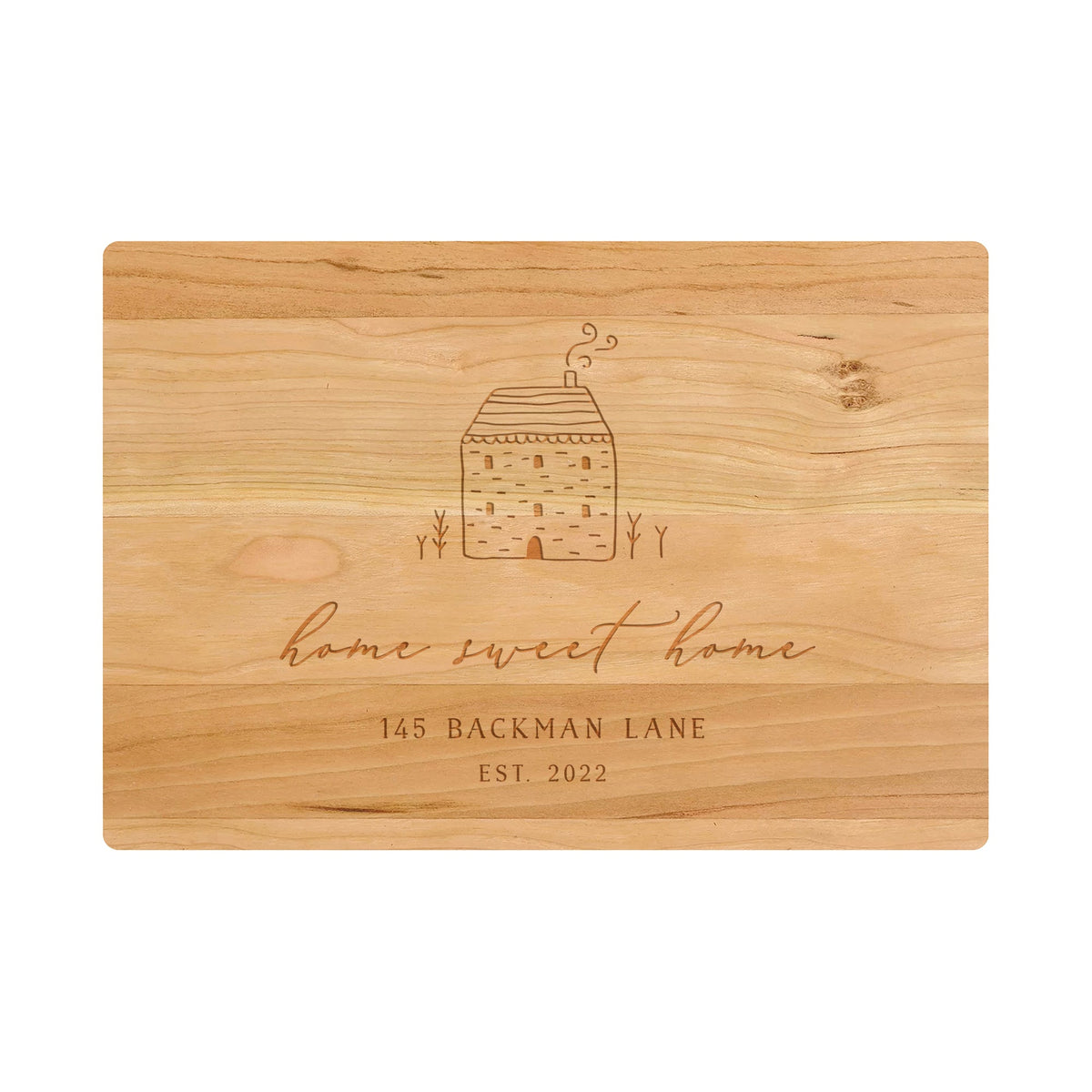 Home Sweet Home Cottage Cutting Board