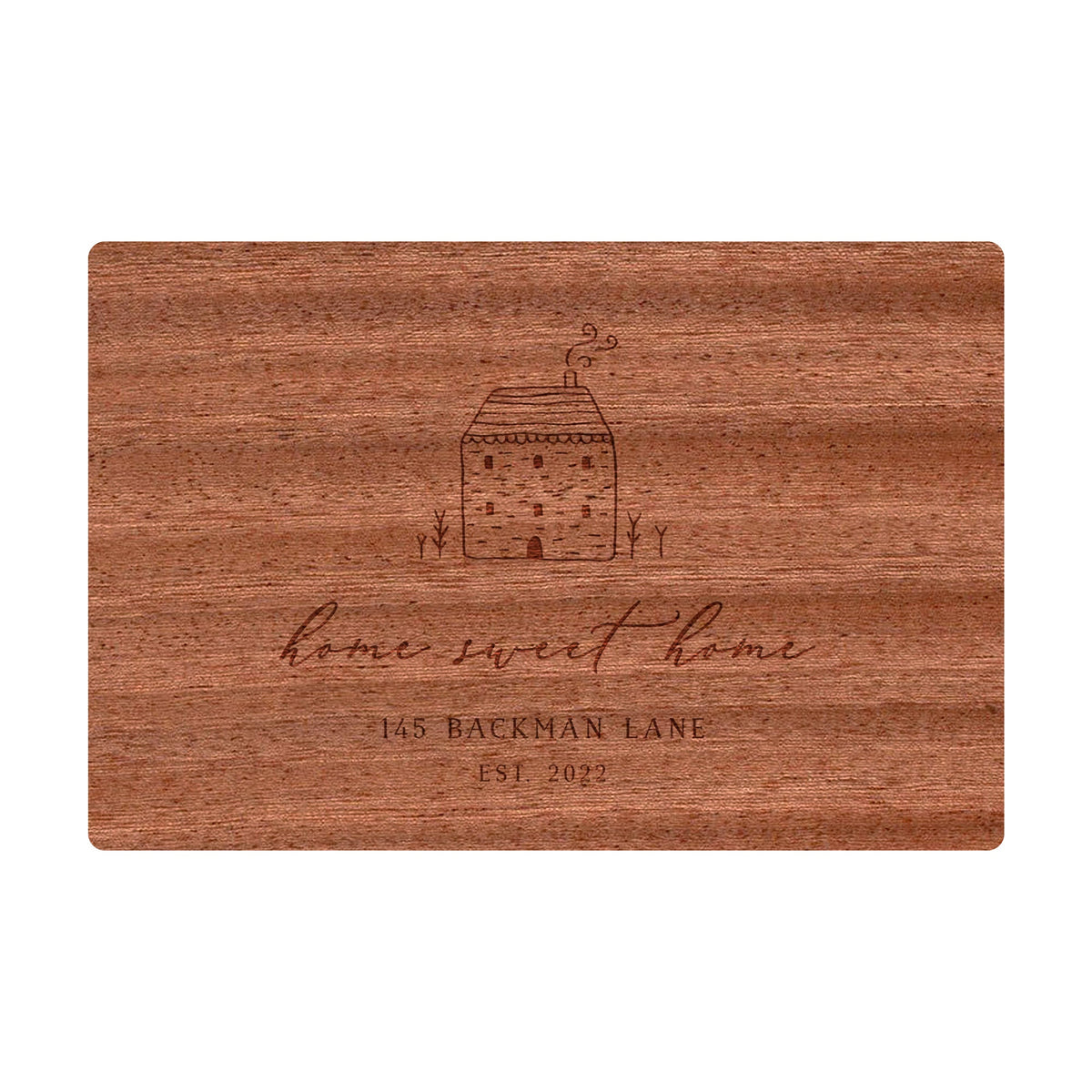Home Sweet Home Cottage Cutting Board