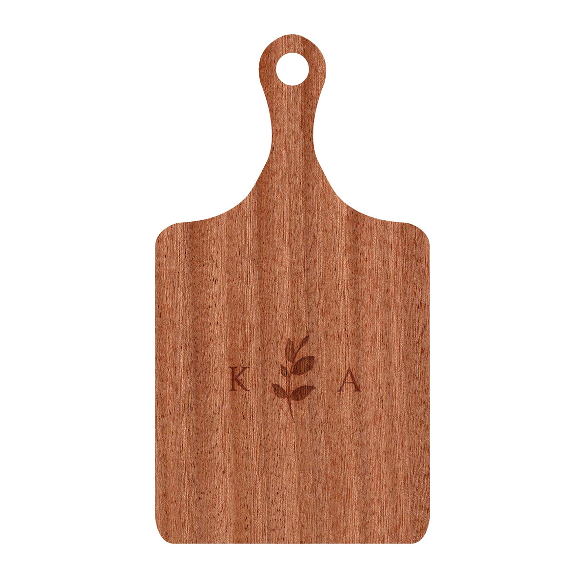 Ivy Initials Cutting Board