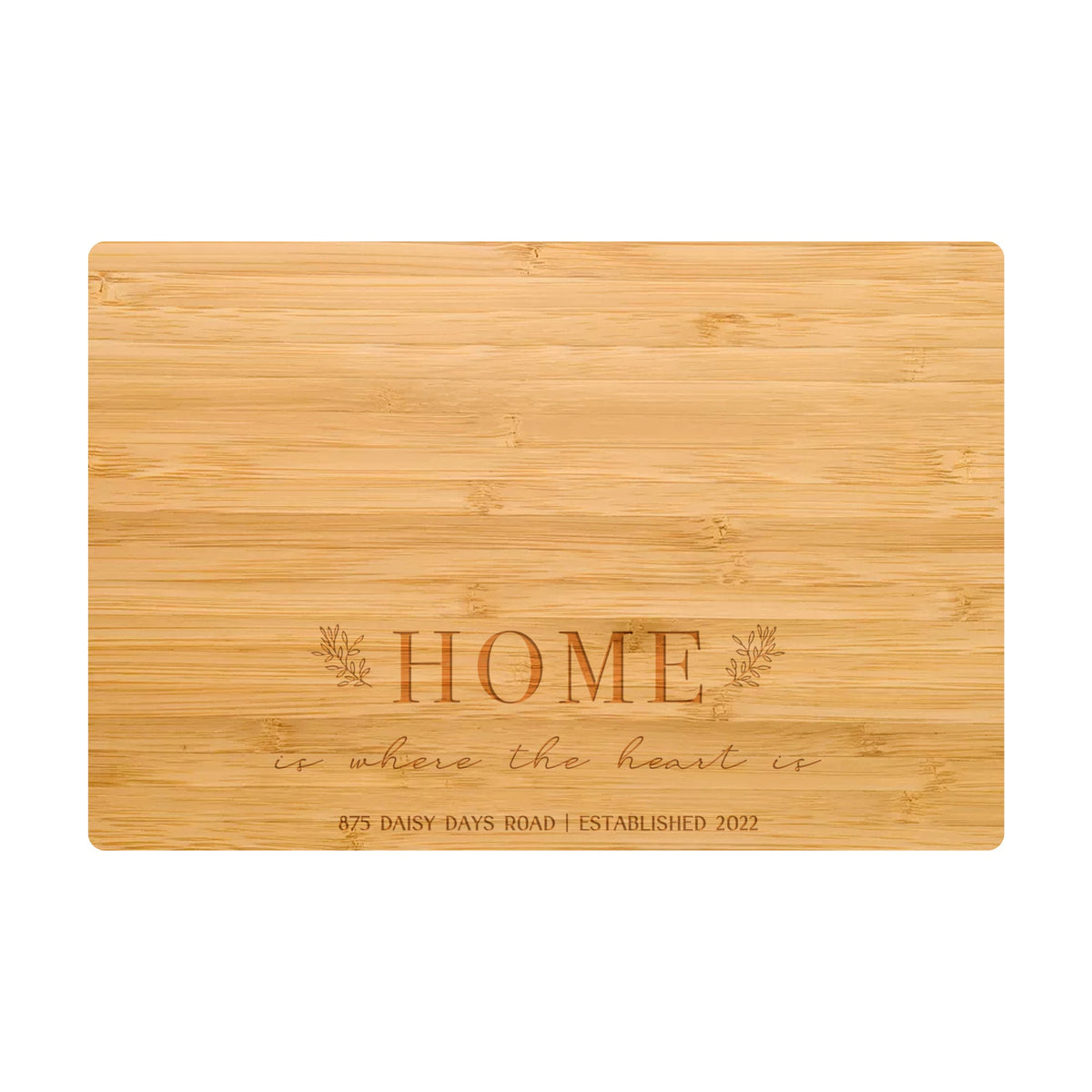 Home Is Where the Heart Is Cutting Board