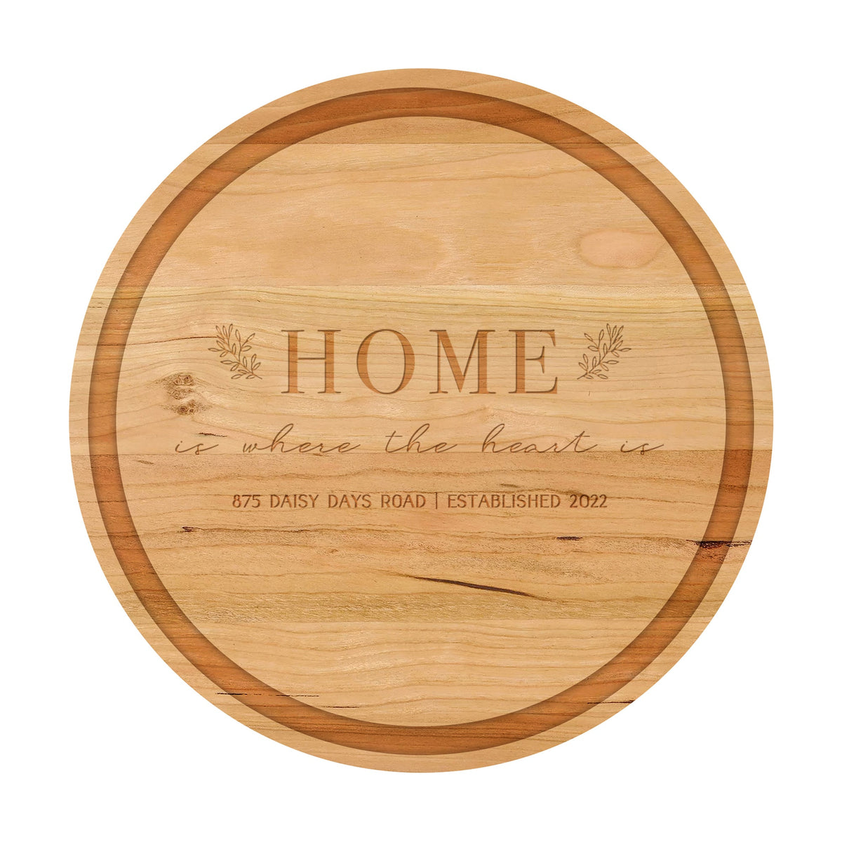 Home Is Where the Heart Is Cutting Board