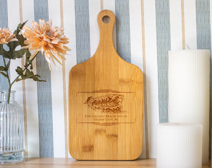 Beach Wave Personalized Cutting Board - 076