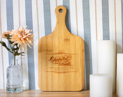 Beach Wave Personalized Cutting Board - 076