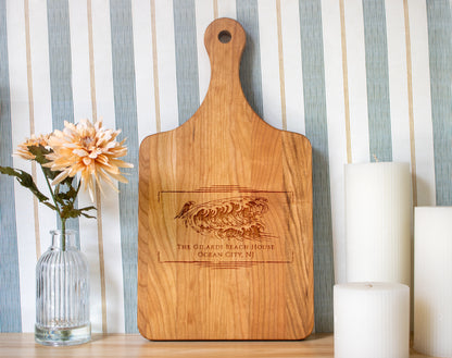 Beach Wave Personalized Cutting Board - 076