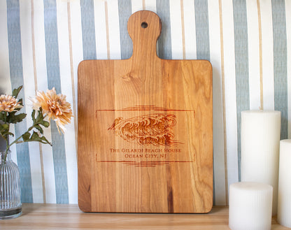 Beach Wave Personalized Cutting Board - 076