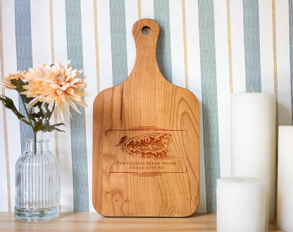 Beach Wave Personalized Cutting Board - 076