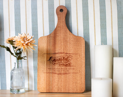 Beach Wave Personalized Cutting Board - 076