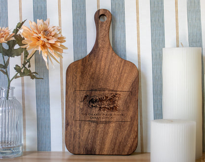 Beach Wave Personalized Cutting Board - 076