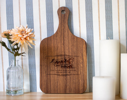 Beach Wave Personalized Cutting Board - 076
