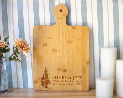 Sail Boat Beach Wedding - 077
