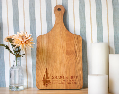 Sail Boat Beach Wedding - 077