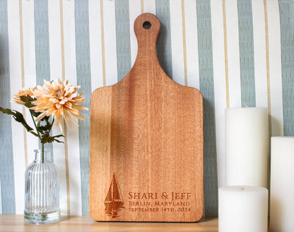 Sail Boat Beach Wedding - 077