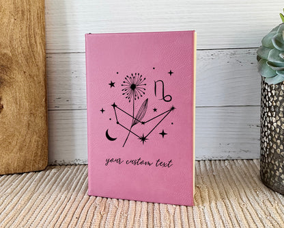 Birth Flower Zodiac Journal