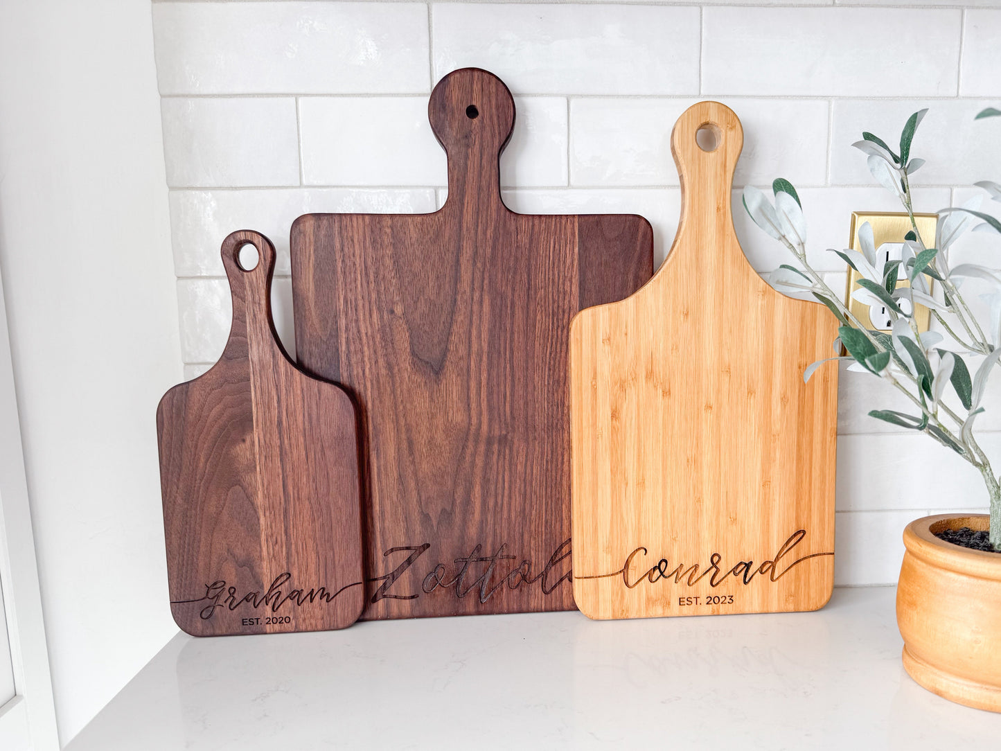 Personalized Heirloom Cutting Boards