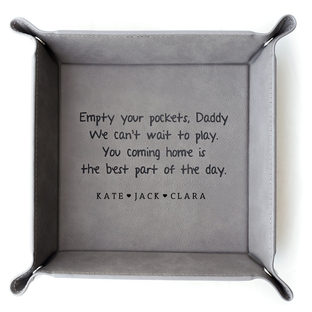 Empty Your Pockets Daddy Catchall Tray