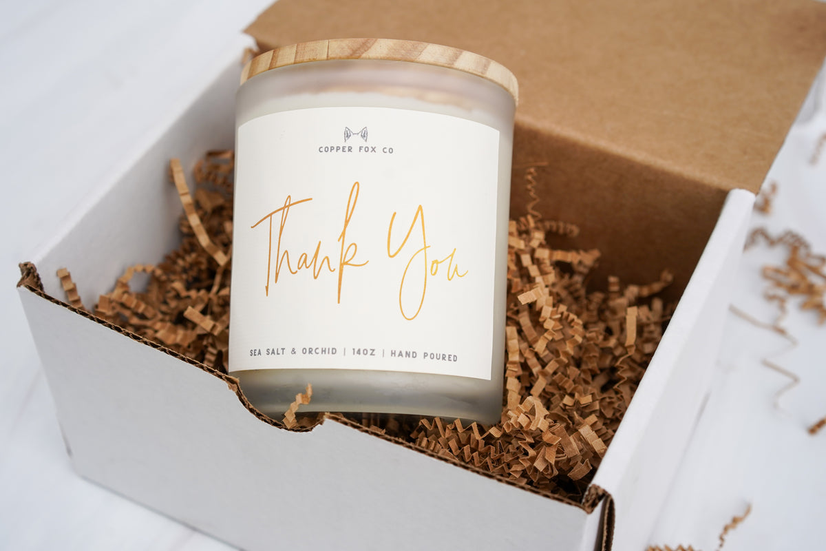 Thank You Candle