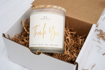 Thank You Candle