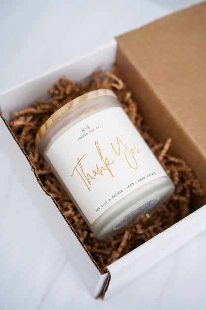 Thank You Candle