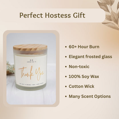 Thank You Candle