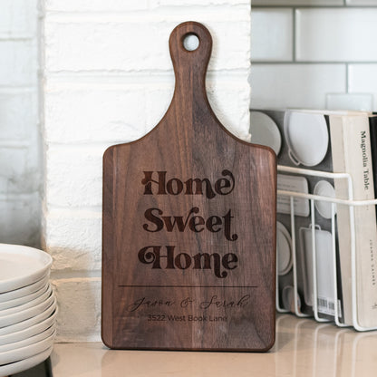 Home Sweet Home Personalized Cutting Board - 045