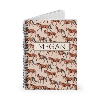 Equestrian Spiral Notebook