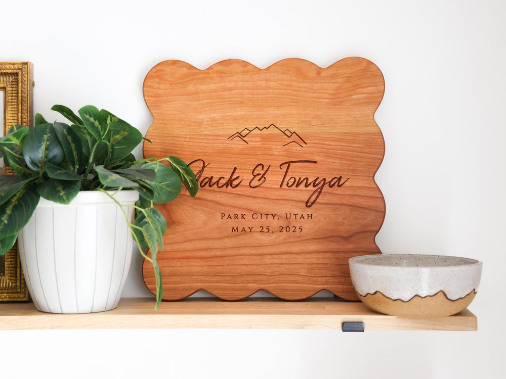 Mountains Cutting Board