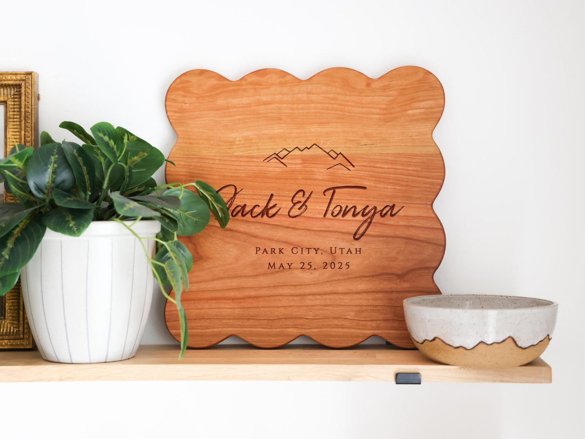 Mountains Cutting Board