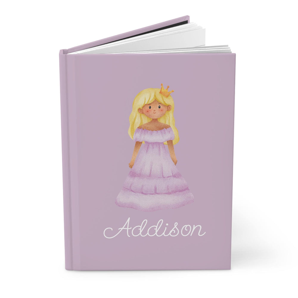 Lavender Princess Hardcover Journal