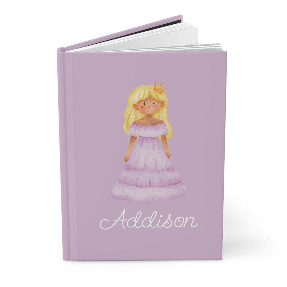 Lavender Princess Hardcover Journal