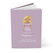 Lavender Princess Hardcover Journal