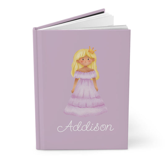 Lavender Princess Hardcover Journal