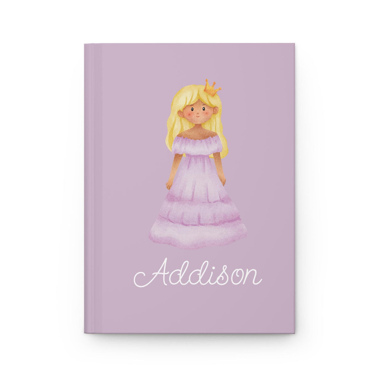 Lavender Princess Hardcover Journal