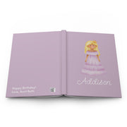 Lavender Princess Hardcover Journal