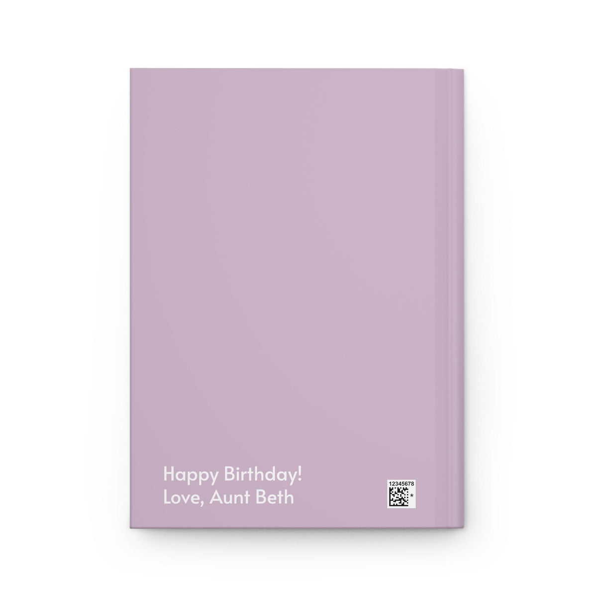 Lavender Princess Hardcover Journal