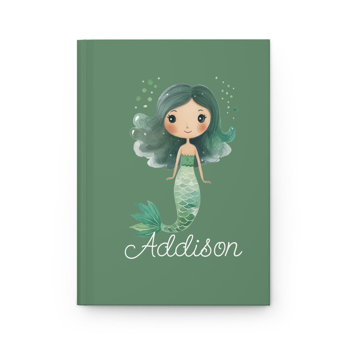 Sage Mermaid Hardcover Journal
