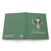 Sage Mermaid Hardcover Journal
