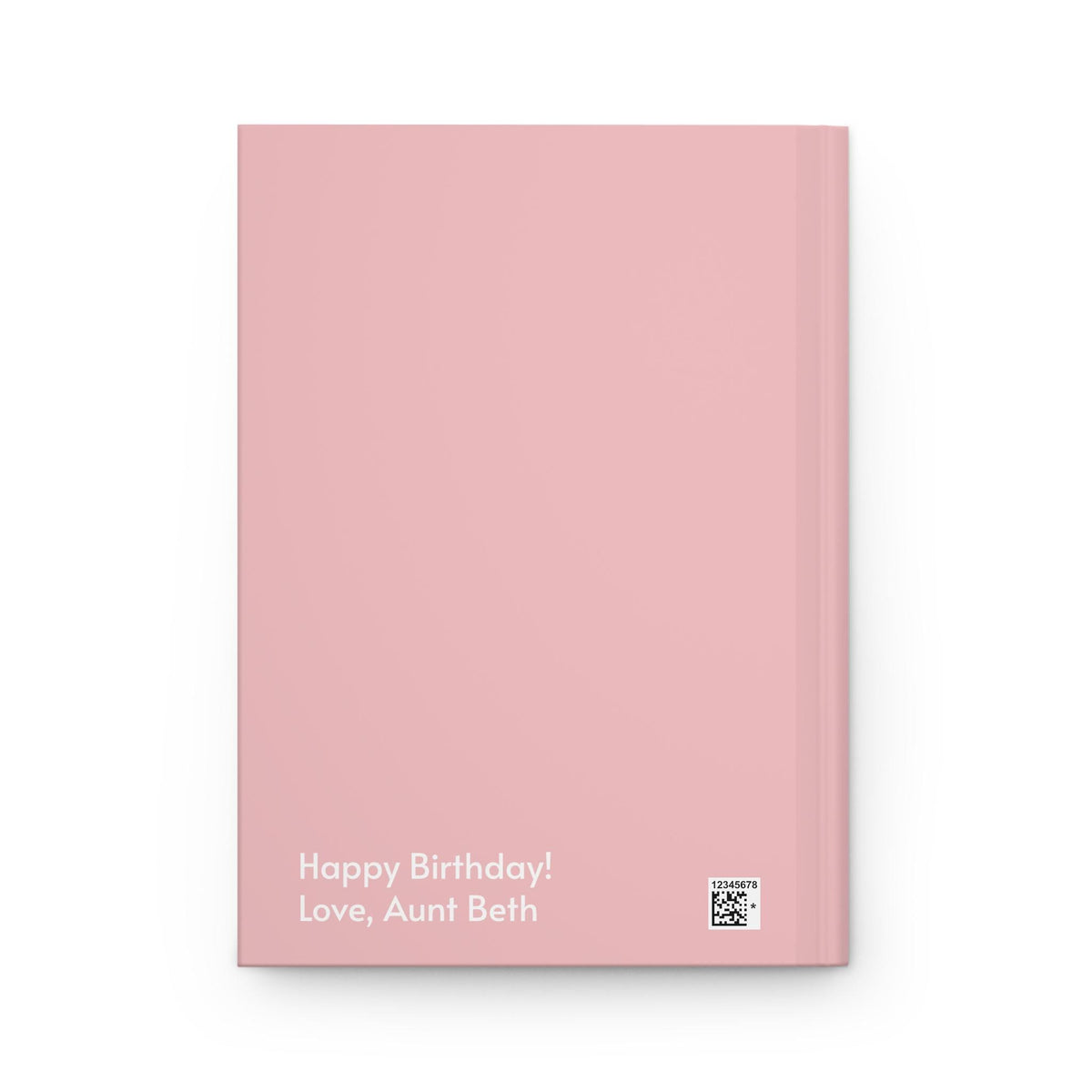 Pink Princess Hardcover Journal
