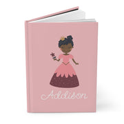 Pink Princess Hardcover Journal