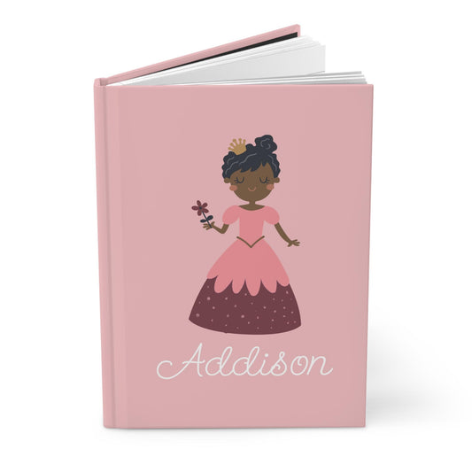 Pink Princess Hardcover Journal