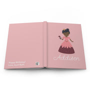 Pink Princess Hardcover Journal