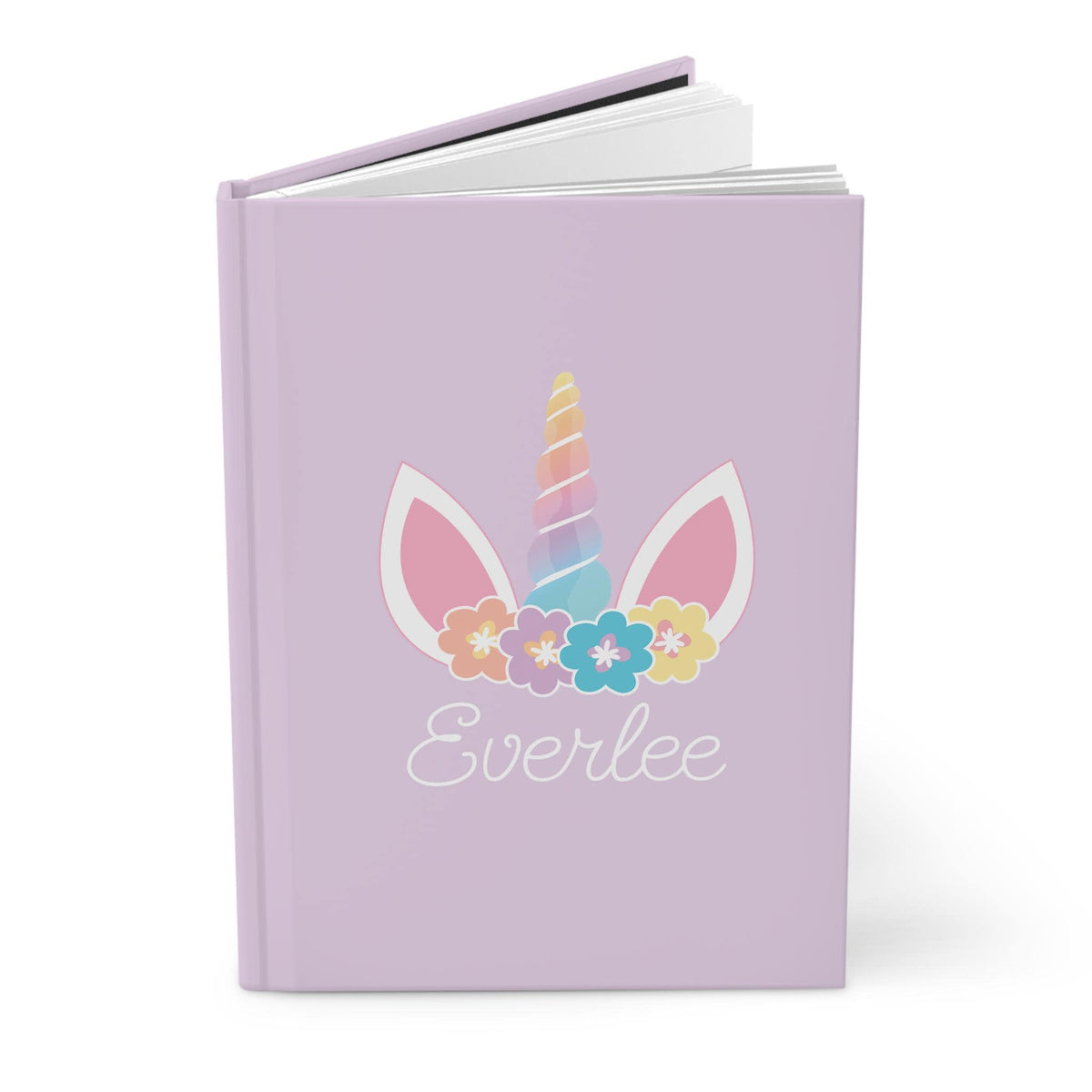 Unicorn Horn Hardcover Journal