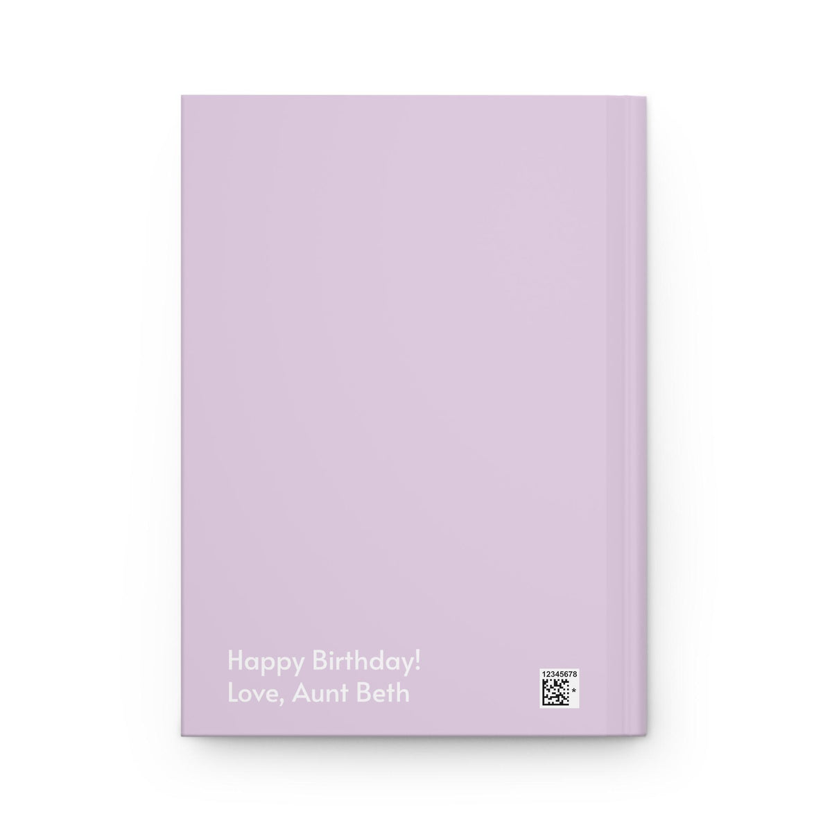 Unicorn Horn Hardcover Journal